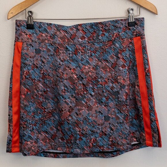 PGA TOUR Women's Printed Athletic Skort – Size M | Stretch & Built-In Shorts - Picture 1 of 3